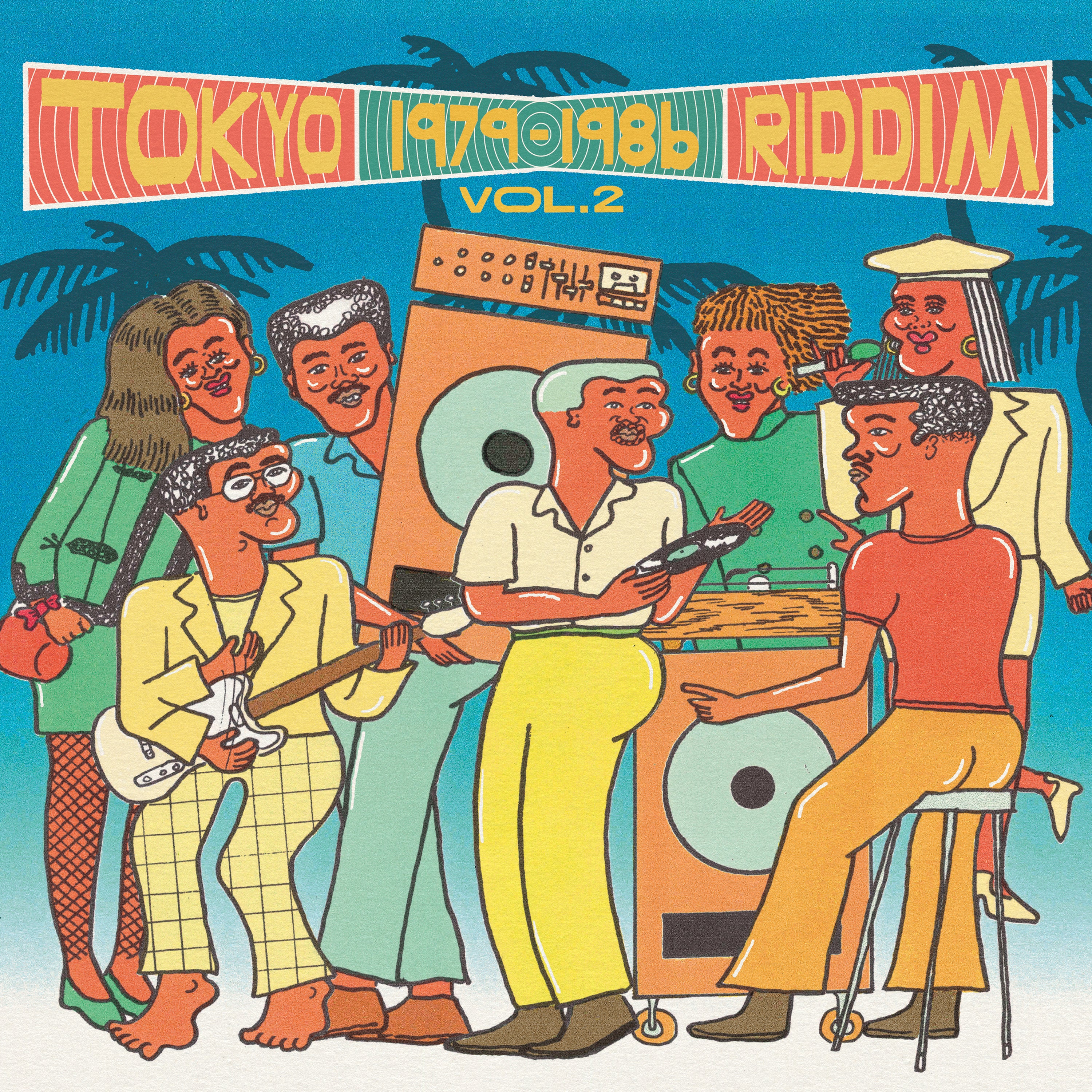 VARIOUS ARTISTS - TOKYO RIDDIM VOL. 2 1979-1986 LP (TIME CAPSULE)