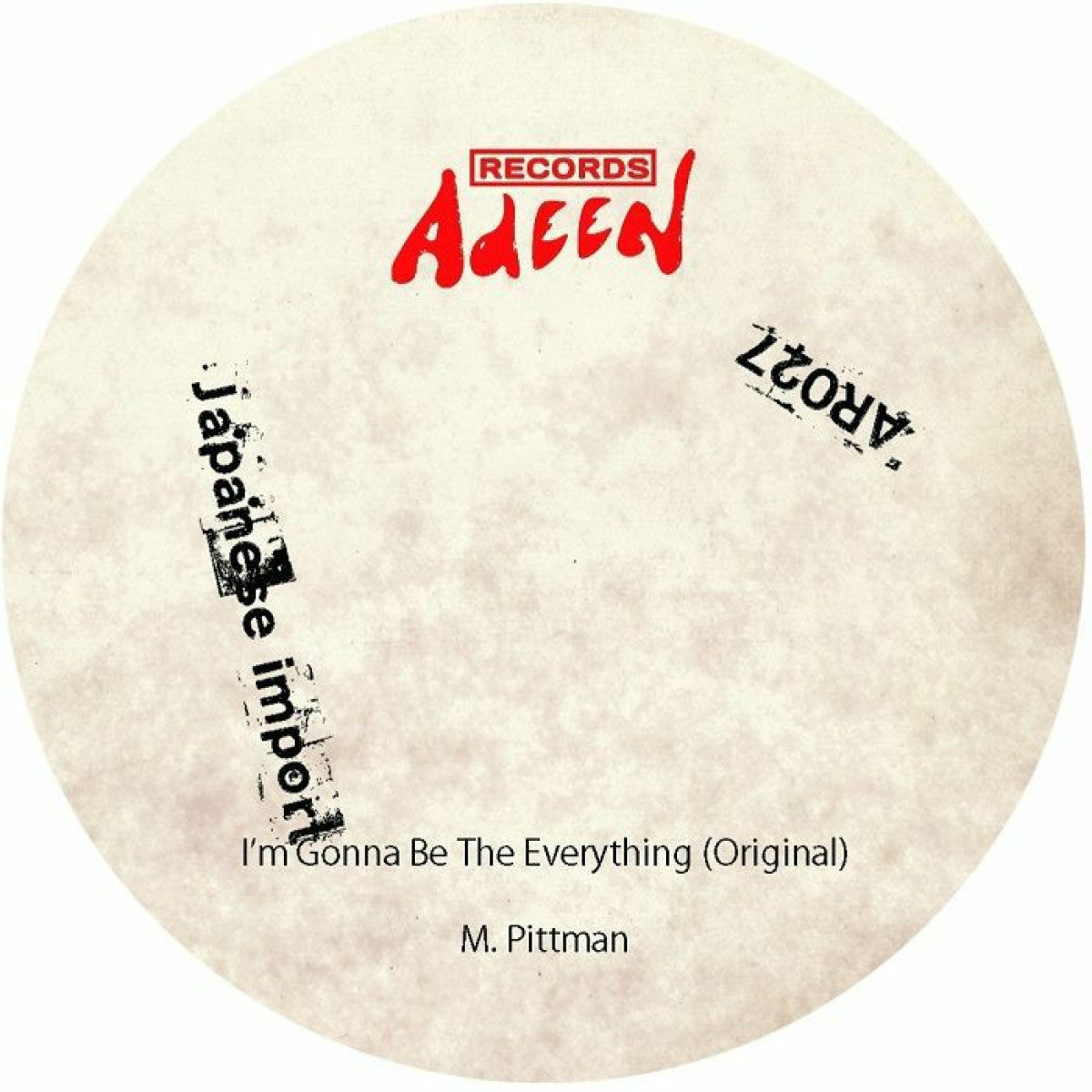 MARCELLUS PITTMAN - I'M GONNA BE THE EVERYTHING 12" (ADEEN)
