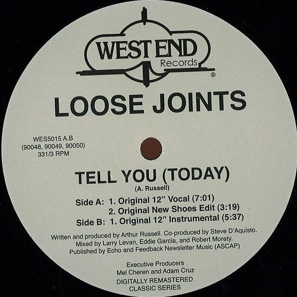 Loose Joints - Tell You (Today) 12" (WEST END RECORDS)