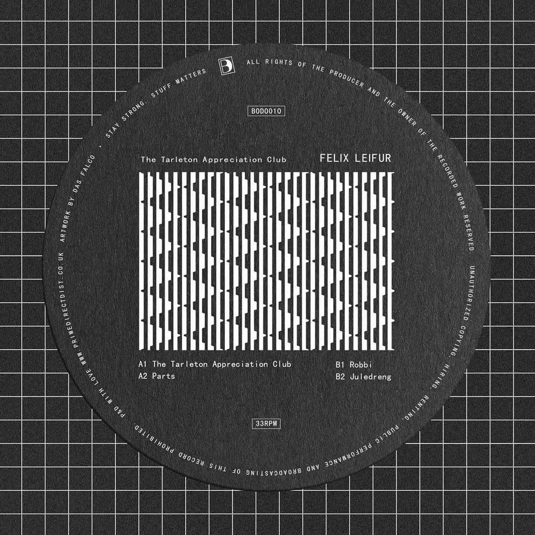 Felix Leifur - The Tarleton Appreciation Club 12" (BOBBY DONNY)