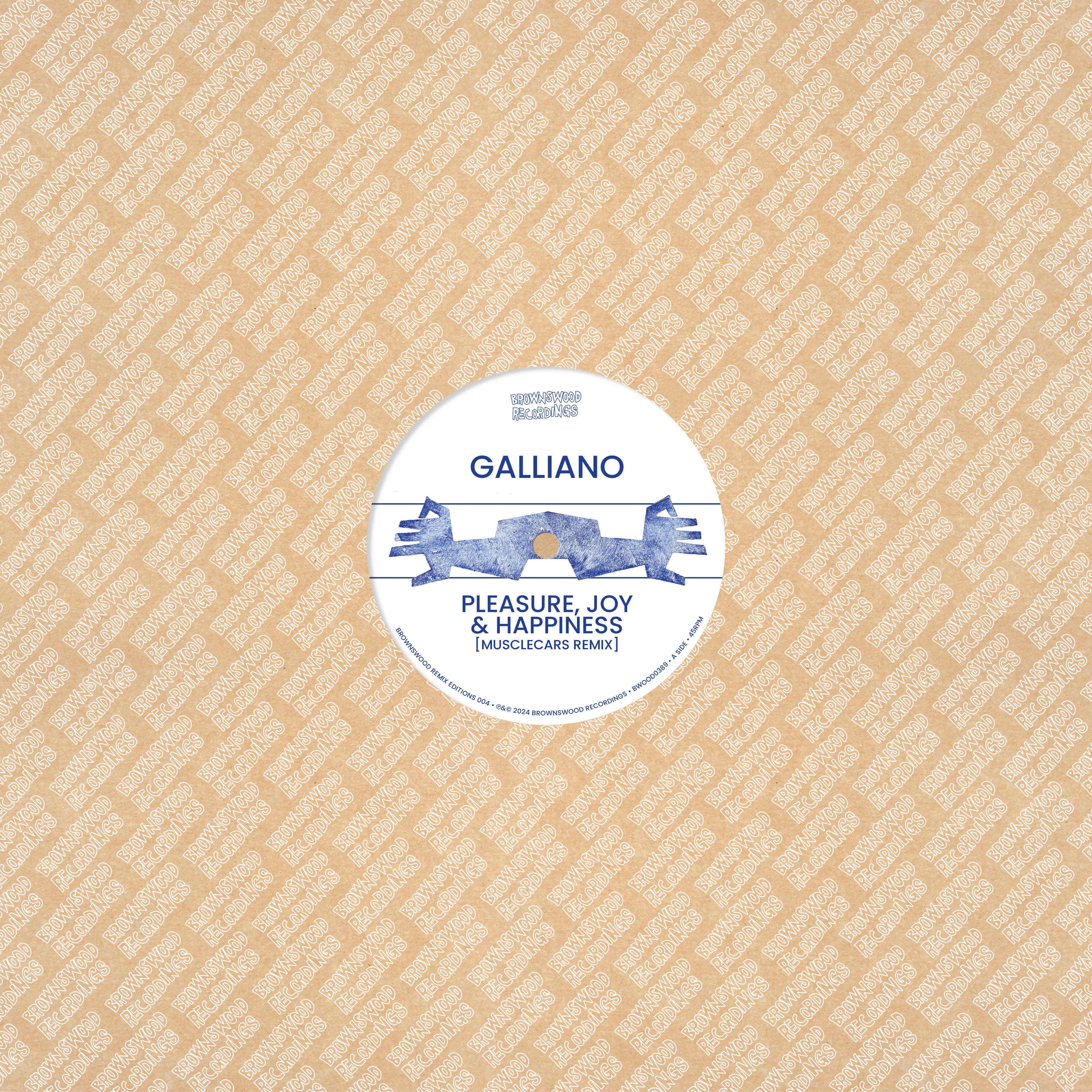 Galliano - Brownswood Remix Editions 004 12" (BROWNSWOOD RECORDINGS)
