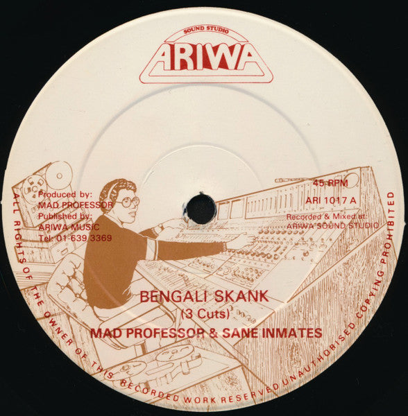 MAD PROFESSOR - BENGALI SKANK / TIME A GO DREAD- 2024 REPRESS LP (ARIWA SOUNDS)