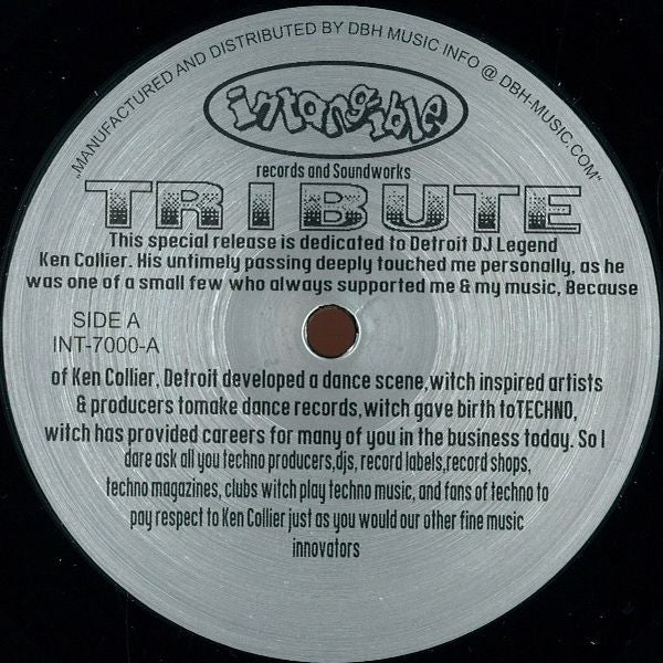 TERRENCE PARKER - TRIBUTE 12" (INTANGIBLE RECORDS & SOUNDWORKS)