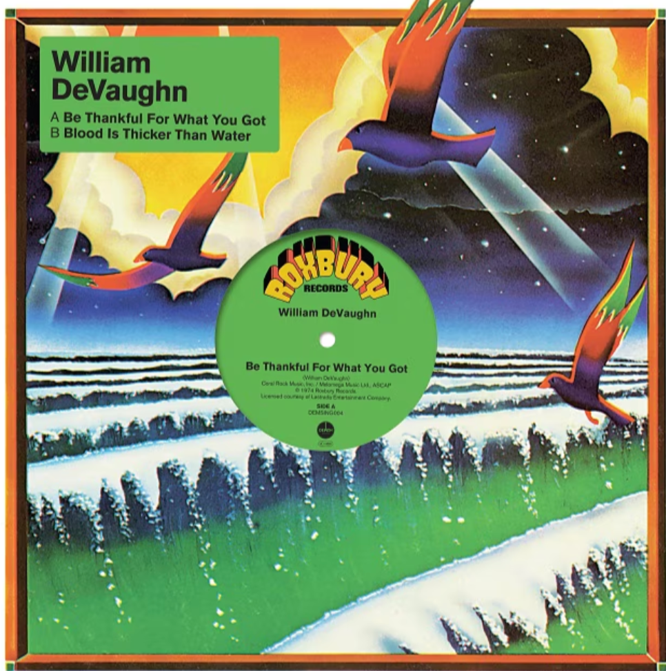William DeVaughn - Be Thankful For What You Got 12″ (DEMON RECORDS)