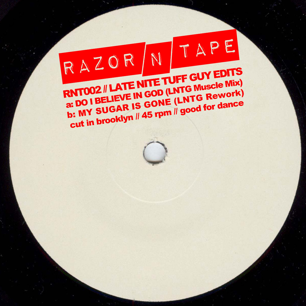 Late Nite Tuff Guy - LNTG Edits 12" (Razor-N-Tape)