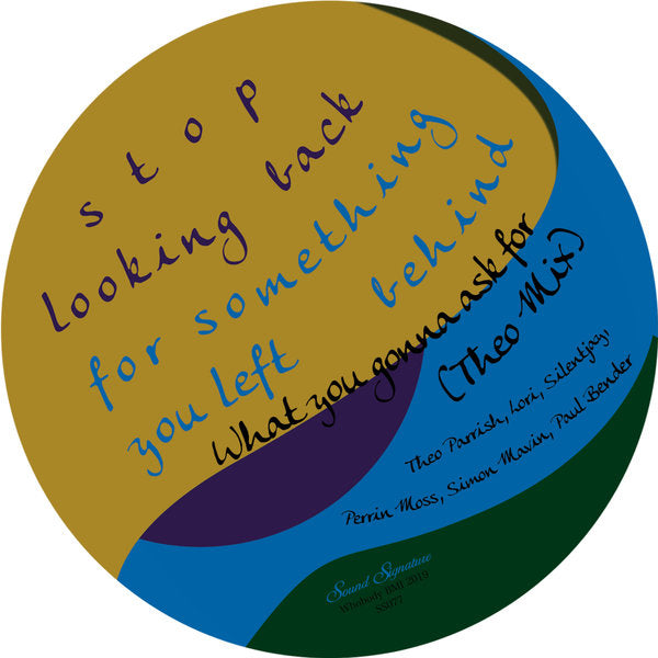 THEO PARRISH - WHAT YOU WANNA ASK FOR 12" (SOUND SIGNATURE)