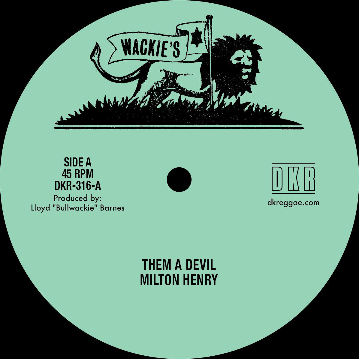 MILTON HENRY/ JERRY JOHNSON - THEM A DEVIL / MAKE IT RIGHT ('24 MIX) 12" (DIGIKILLER)