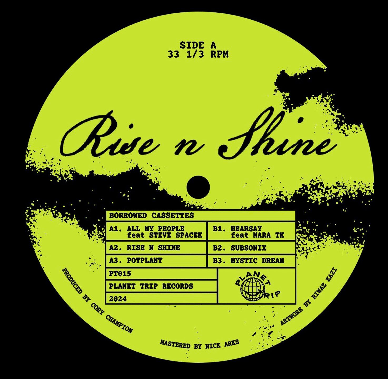 BORROWED CS - RISE N SHINE EP 12" (PLANET TRIP)