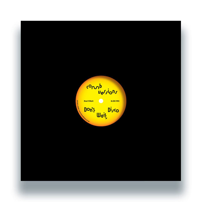 Comb Edits - Don’t Wait, Disco 12" (I Travel To You)