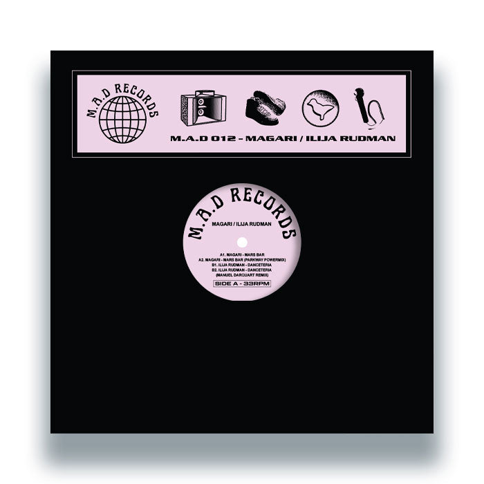 Magari / Ilija Rudman - M.A.D RECORDS 012 12" (M.A.D RECORDS)