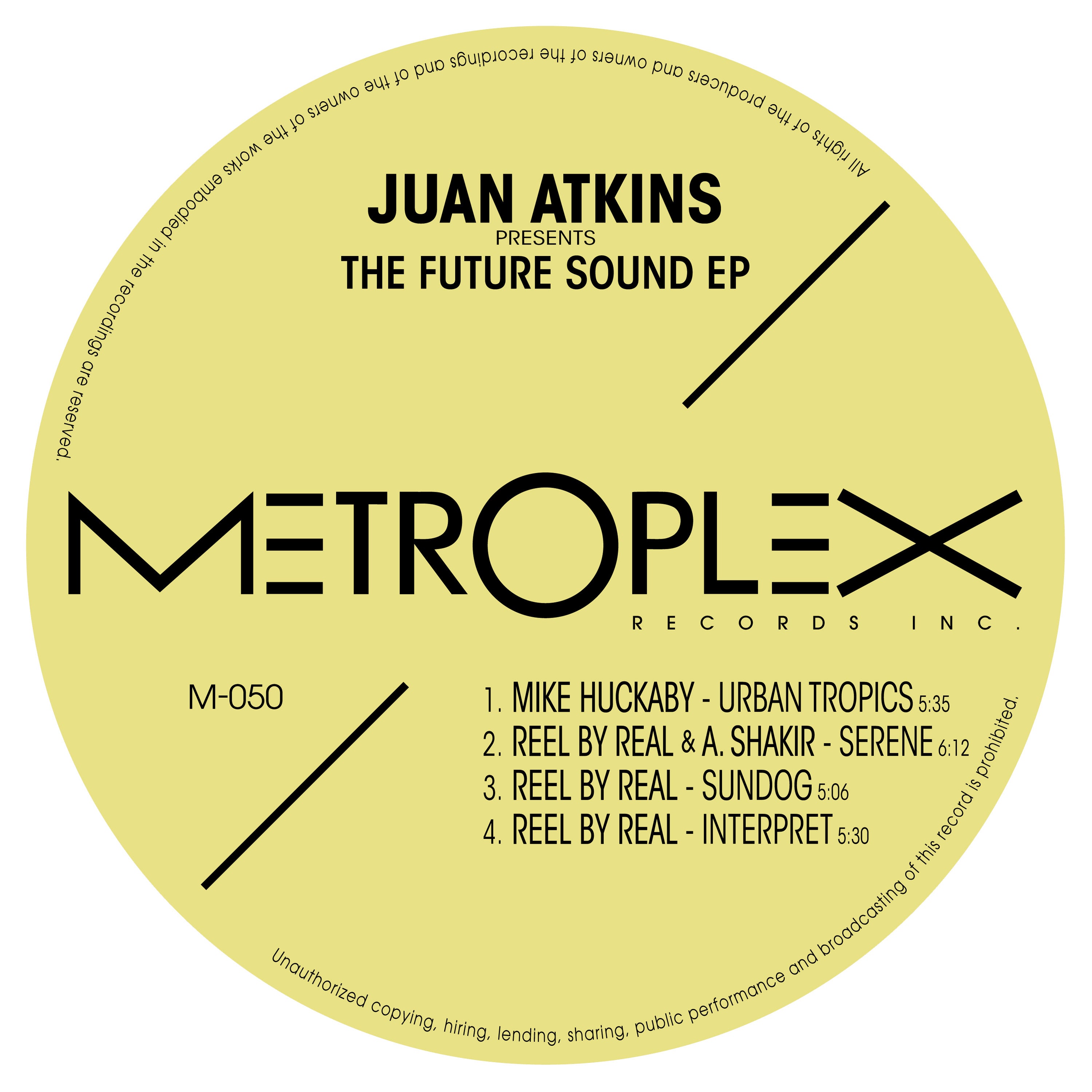 VARIOUS ARTISTS - THE FUTURE SOUND EP 12" ( METROPLEX)