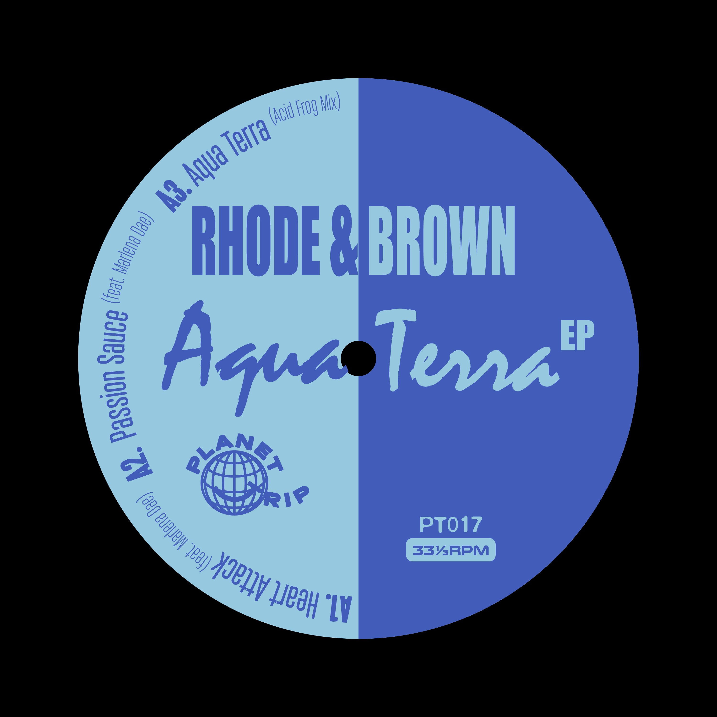 RHODE & BROWN - AQUA TERRA EP 12" (PLANET TRIP)
