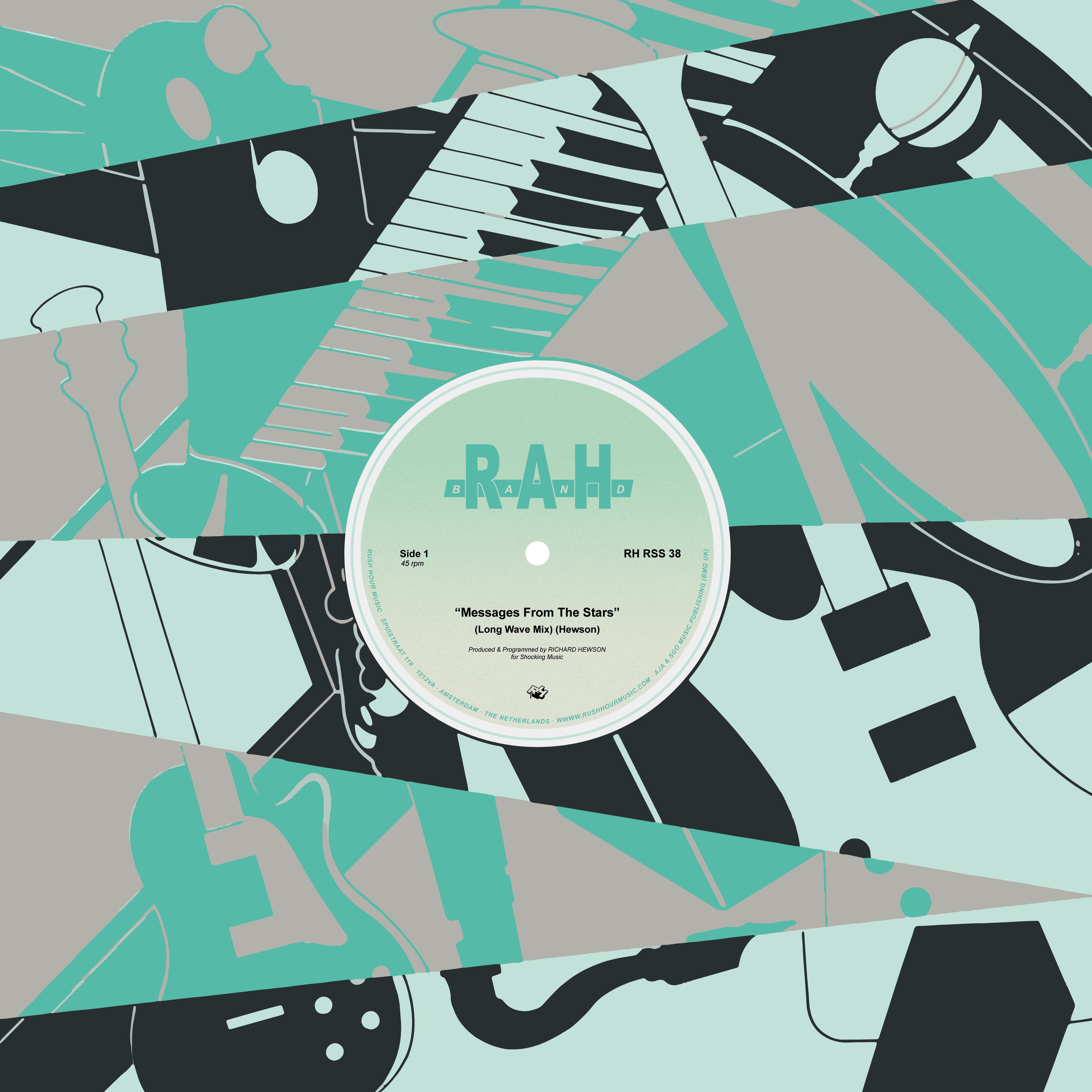 THE RAH BAND -MESSAGES FROM THE STARS 12" (RUSH HOUR RSS)