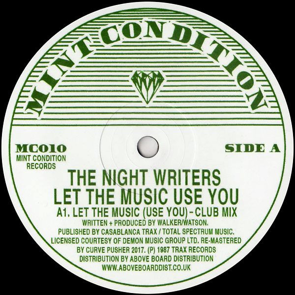 THE NIGHT WRITERS - LET THE MUSIC (USE YOU) 12" (MINT CONDITION)
