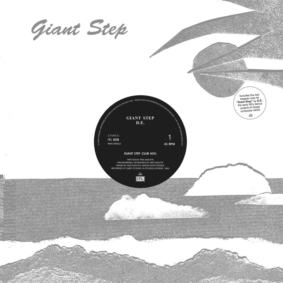 D.E. - Giant Step 12" (INTO THE LIGHT)