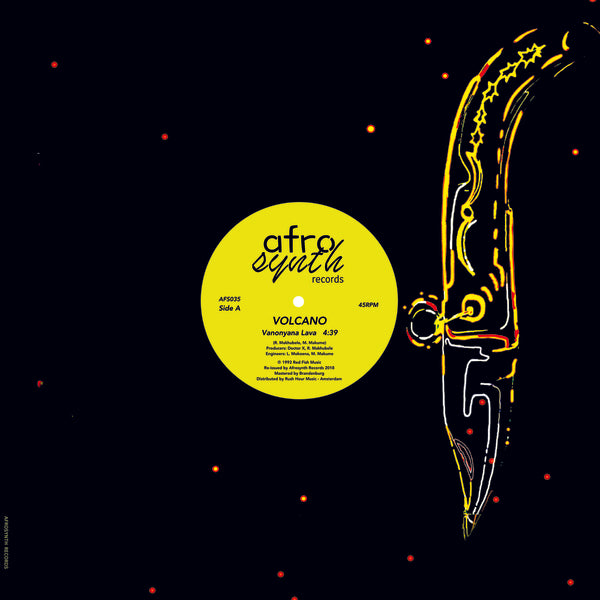 Volcano / The Beat Gangsters - Vanonyana Lava / Chappies 12" (Afrosynth)