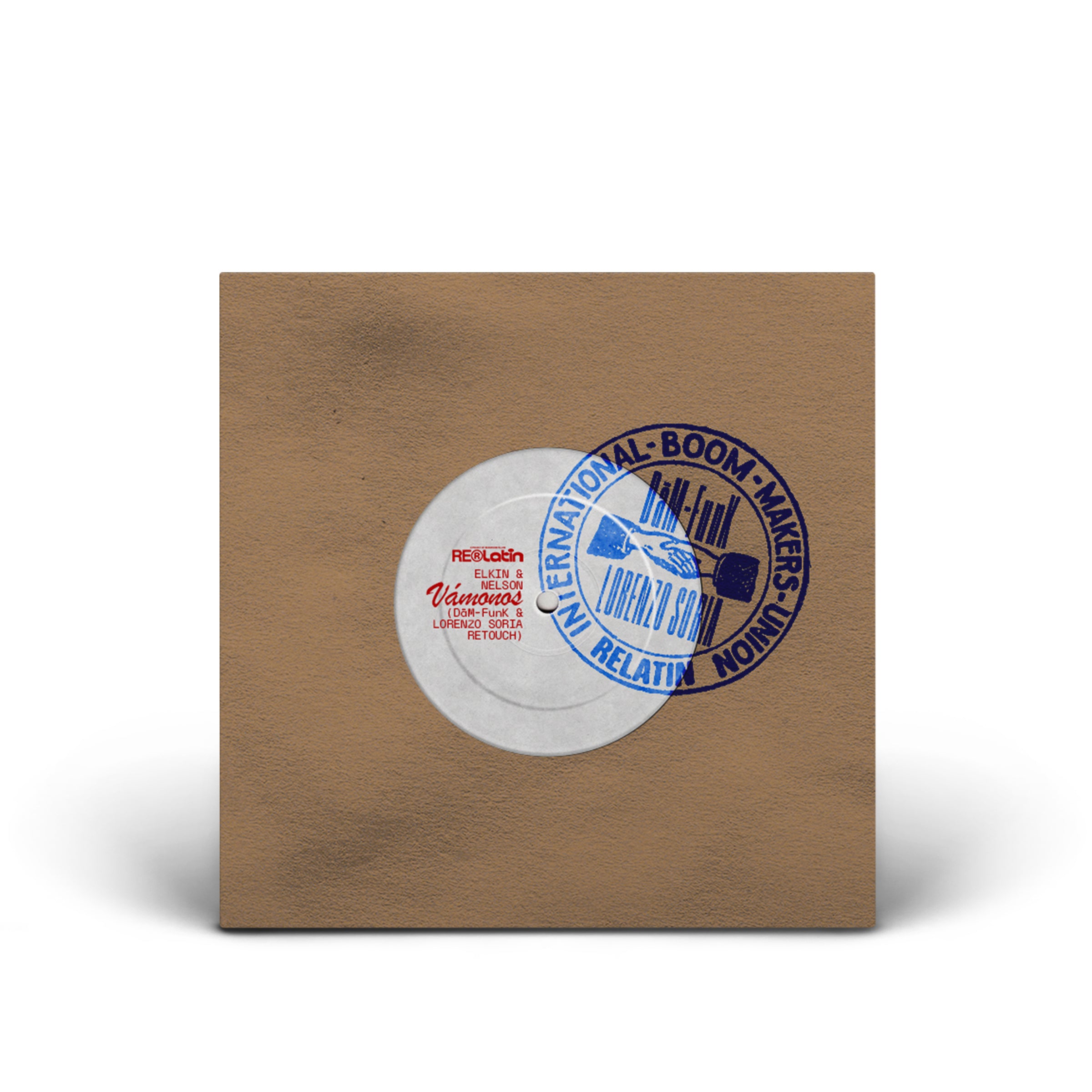 ELKIN & NELSON - Vámonos DÂM-FUNK & LORENZO SORIA RETOUCH 10" (MUSHROOM PILLOW)