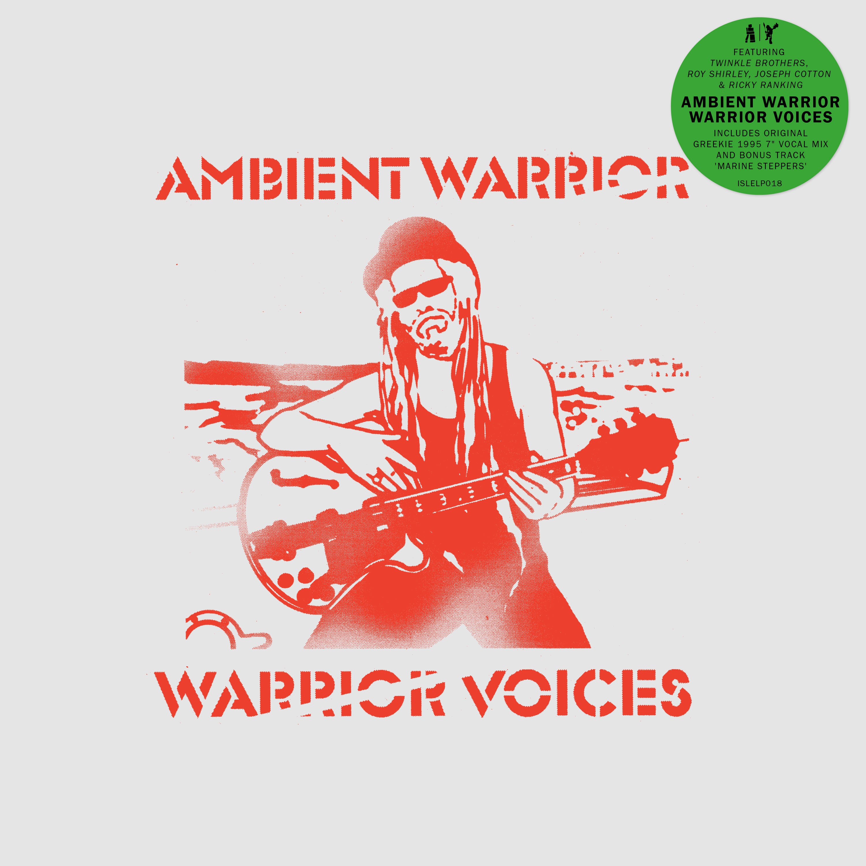 AMBIENT WARRIOR - WARRIOR VOICES LP (ISLE OF JURA RECORDS)