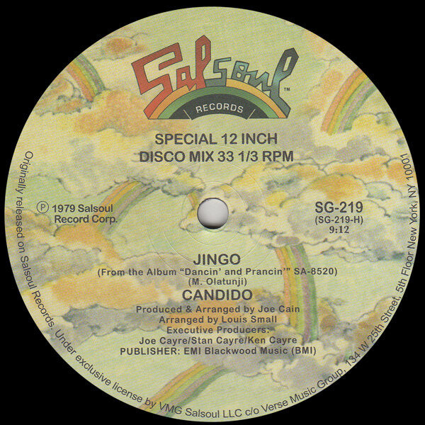Candido - Thousand Finger Man / Jingo 12" (Salsoul)