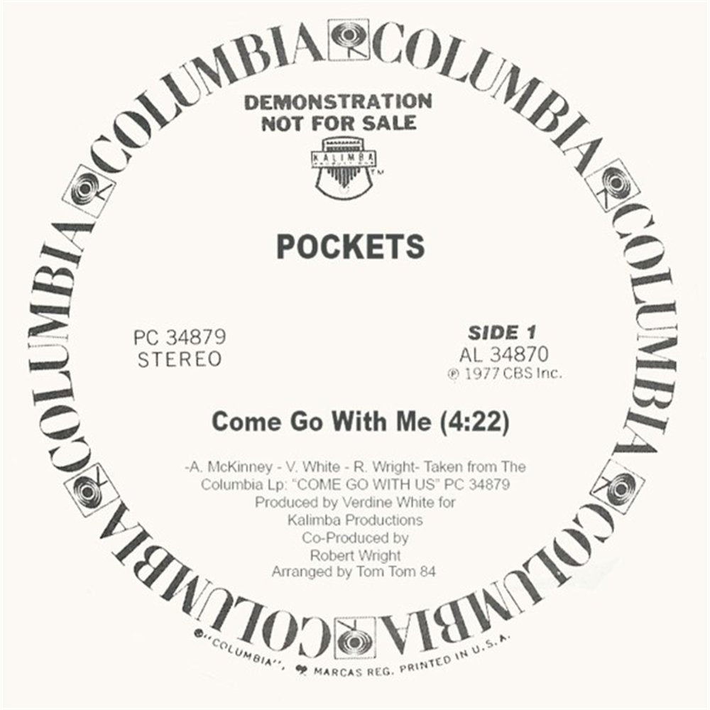 Pockets - Come Go With Me (Joe Claussell Edits) 12" (SACRED RHYTHM MUSIC)
