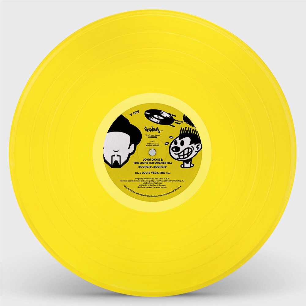 John Davis & The Monster Orchestra - Bourgie, Bourgie (Louie Vega Remixes) 12" (NURVOUS)