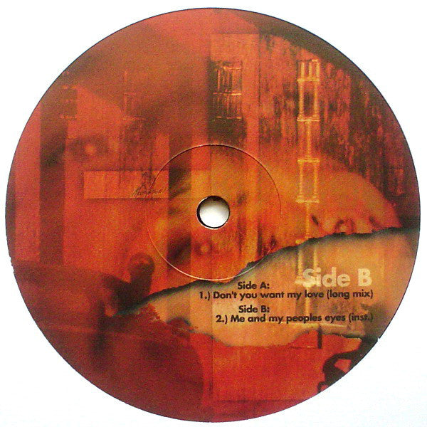 Moodymann ‎– Don't You Want My Love 12" (PEACE FROG)