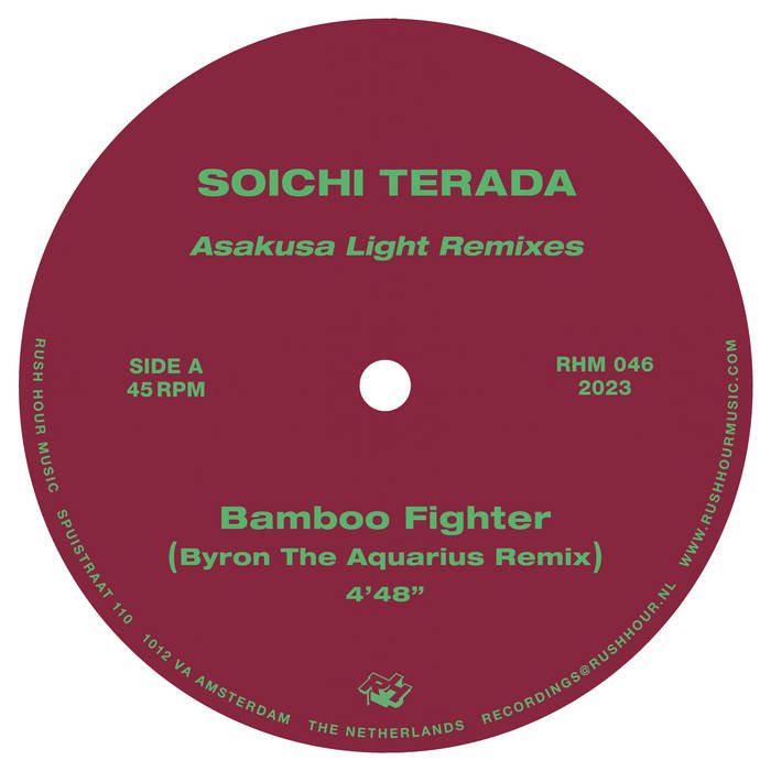 Soichi Terada - Asakusa Light Remixes (Byron The Aquarius & Alex Attias) 12" (RUSH HOUR)