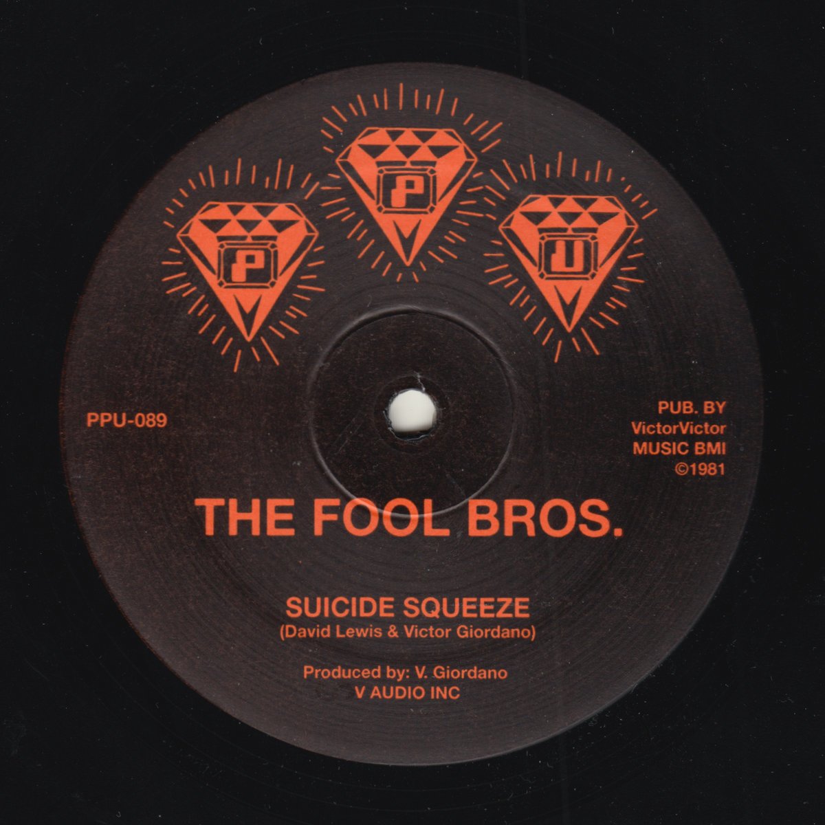 The Fool Bros - Suicide Squeeze 12" (PEOPLES POTENTIAL UNLIMITED)