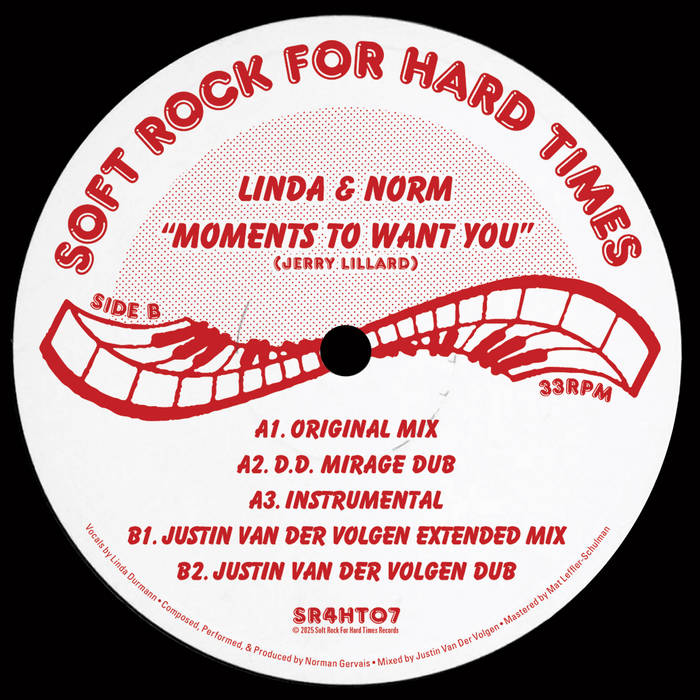 LINDA AND NORM - MOMENTS TO WANT YOU 12" (SOFT ROCK FOR HARD TIMES)