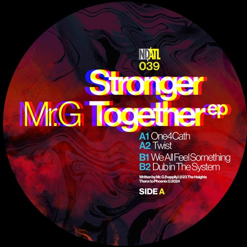 MR G - STRONGER TOGETHER EP 12" (NDATL MUZIK)