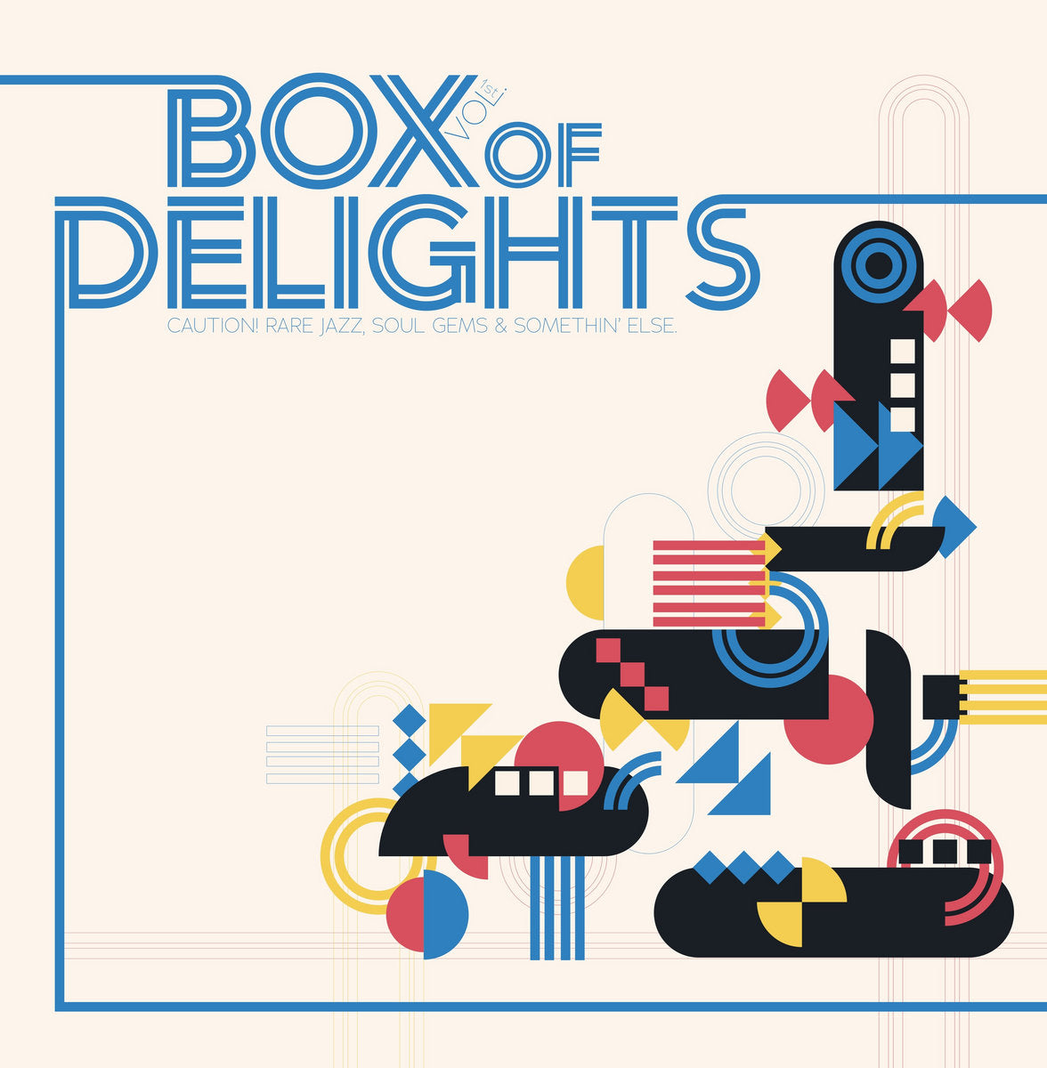 VARIOUS ARTISTS - BOX OF DELIGHTS, VOL. 1 LP	(MAD ABOUT RECORDS)