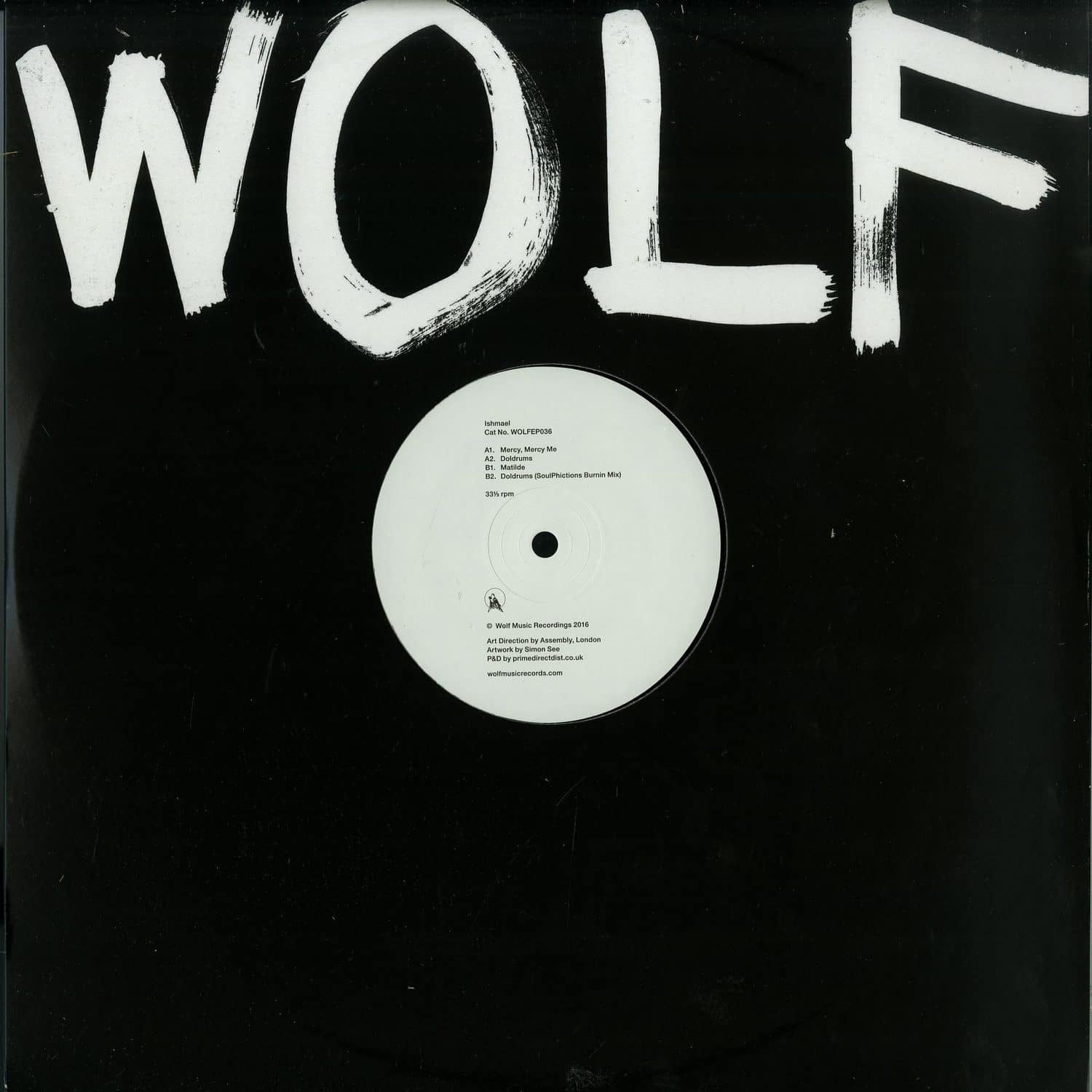 Ishmael - WOLFEP036 12" (WOLF MUSIC)
