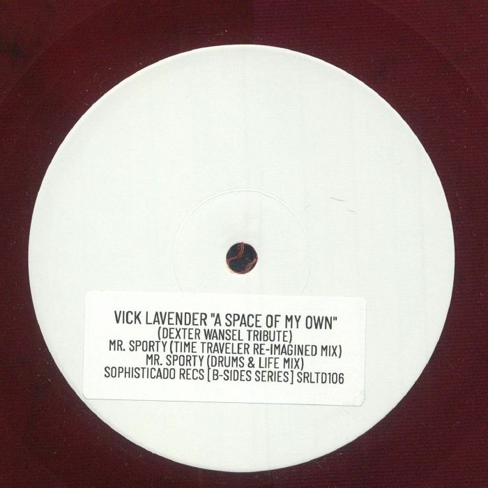 VICK LAVENDER - A SPACE OF MY OWN 12"(SOPHISTICADO RECORDINGS)