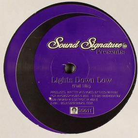 THEO PARRISH - LIGHTS DOWN LOW 12'	(SOUND SIGNATURE)