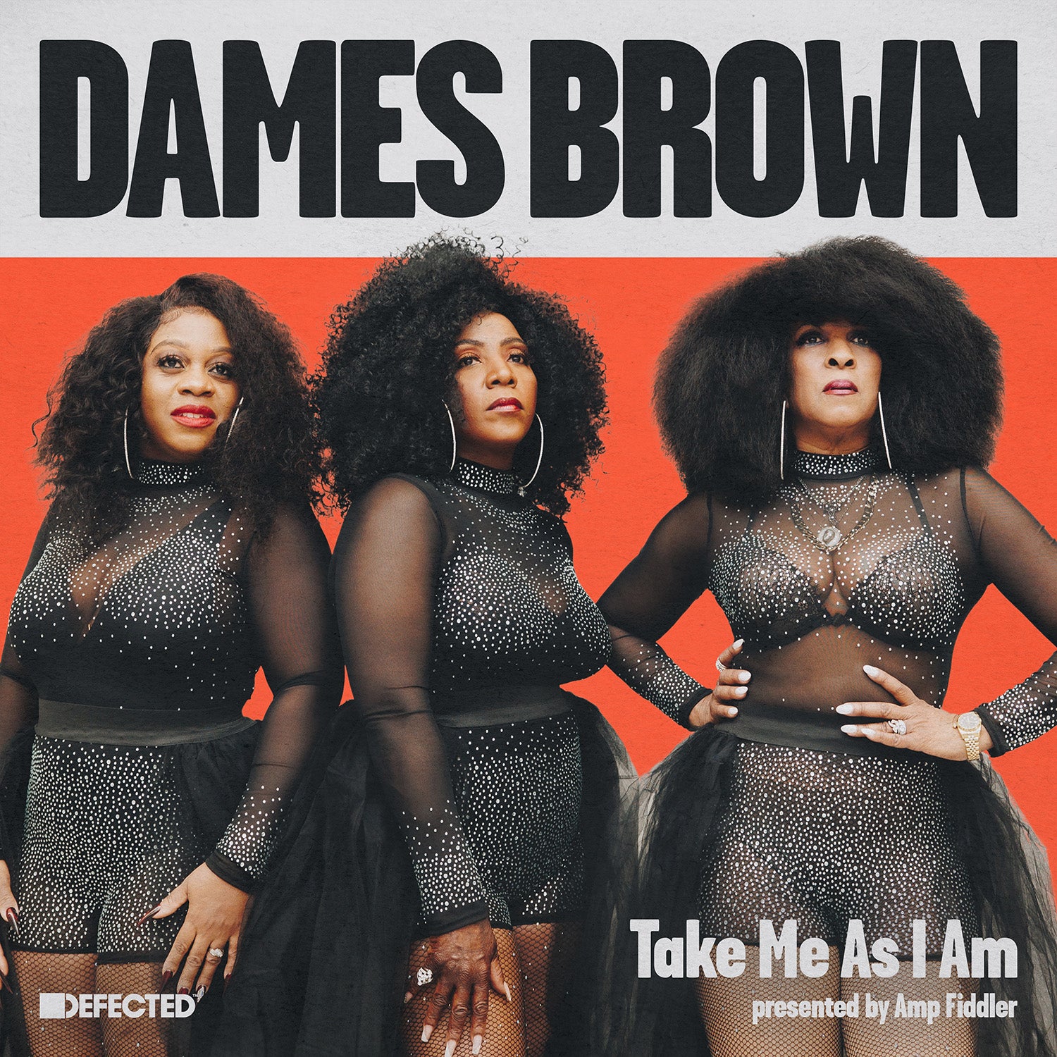 DAMES BROWN - TAKE ME AS I AM (PRESENTED BY AMP FIDDLER) 2x12" (DEFECTED)