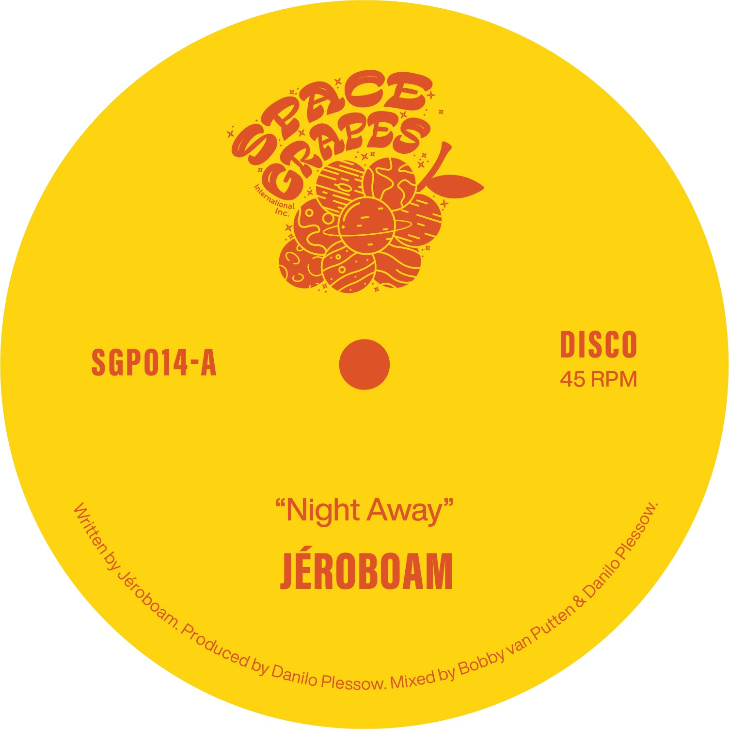 JEROBOAM - NIGHT AWAY / DIVE INTO DARKNESS 12" (SPACE GRAPES)