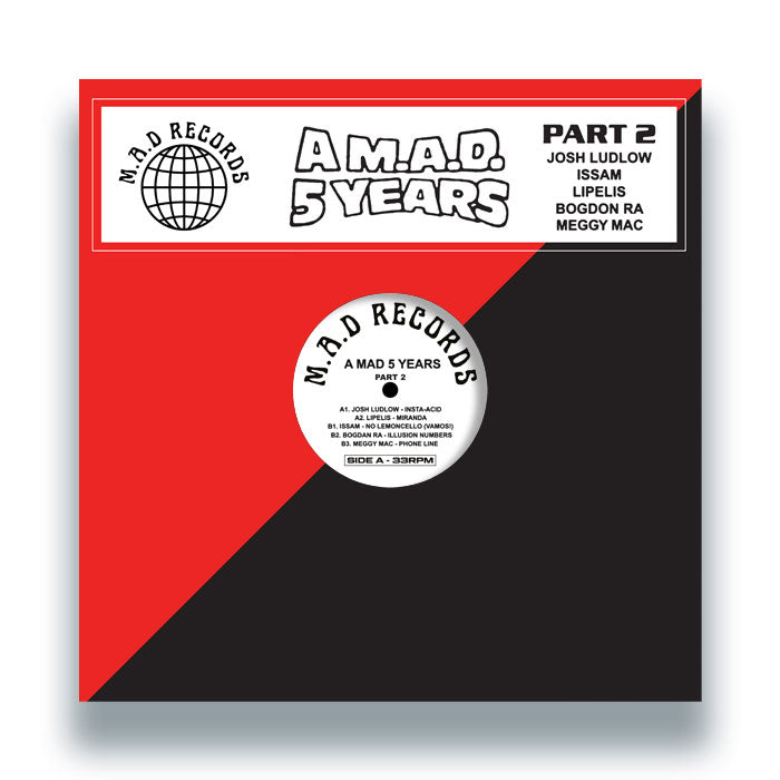 Various Artists - A M.A.D 5 YEARS Pt.2 12" (M.A.D RECORDS)