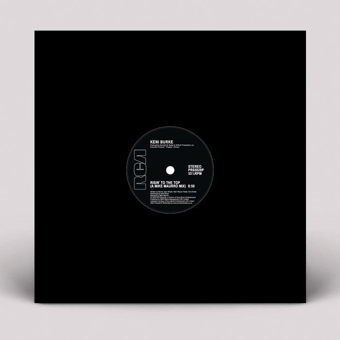 KENI BURKE & EVELYN - RISIN' TO THE TOP (MIKE MAURRO MIX) 12" (BROOKSIDE MUSIC)
