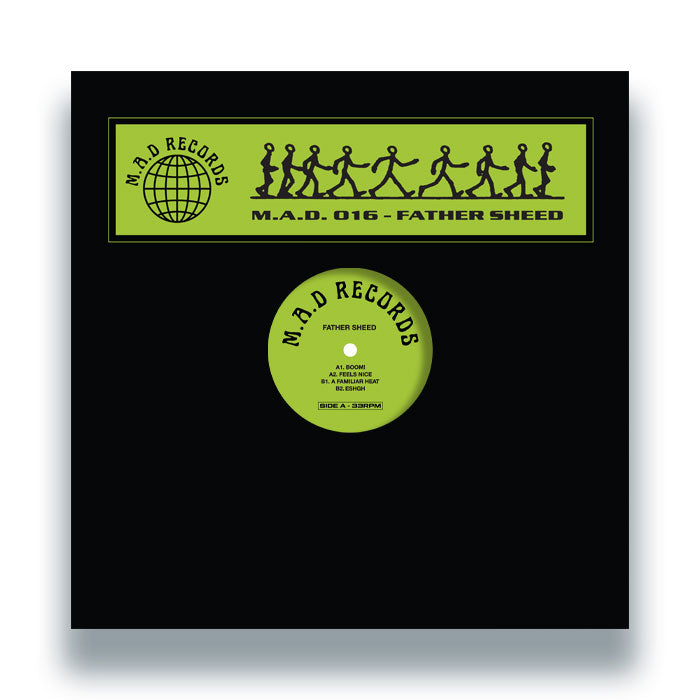 Father Sheed - Boom! EP 12" (M.A.D RECORDS)