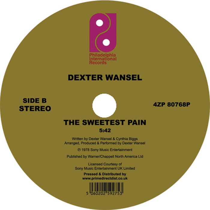 DEXTER WANSEL - LIFE ON MARS / THE SWEETEST PAIN 12" (PHILADELPHIA INTERNATIONAL RECORDS)