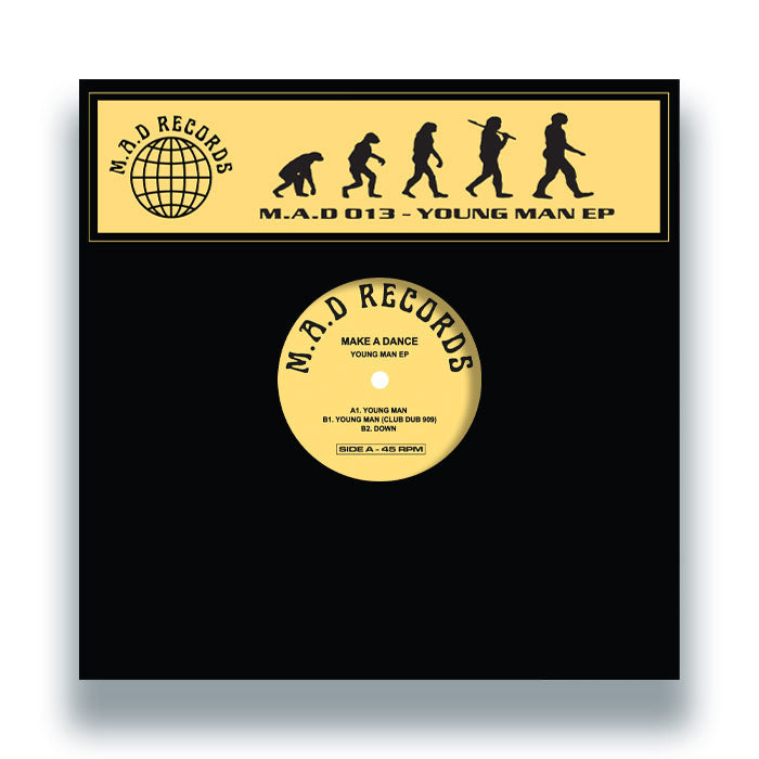 Make A Dance - Young Man EP 12" (M.A.D RECORDS)