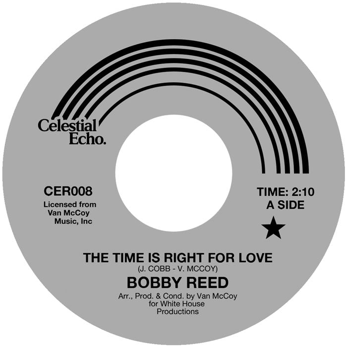 Bobby Joe Reed Bobby Reed - The Time Is Right For Love / If I Don't Love You 7