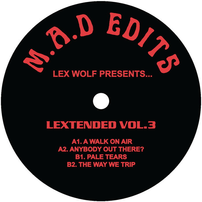 Lex Wolf - Lextended Vol.3 12" (M.A.D EDITS)