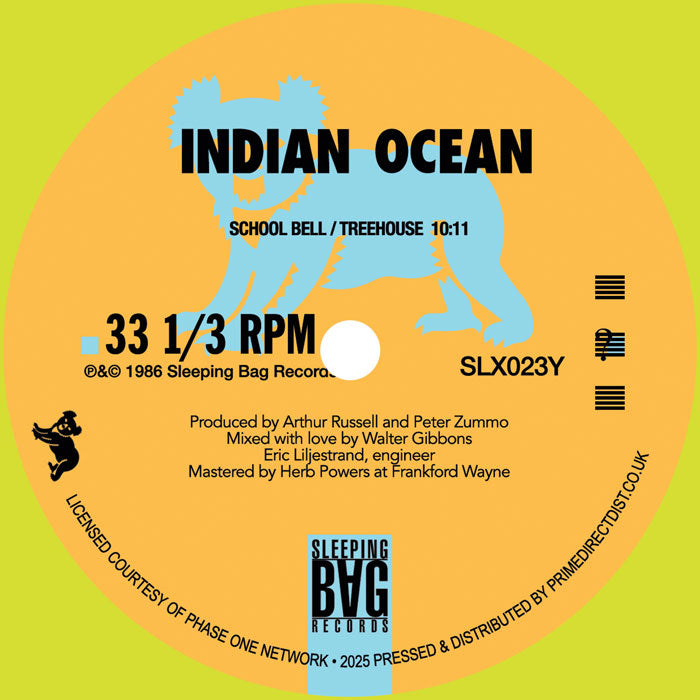 Indian Ocean - School Bell / Treehouse 12" (SLEEPING BAG)