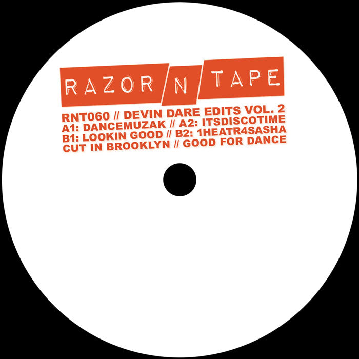 Devin Dare - Devin Dare Edits Pt. 2 12" (RAZOR-N-TAPE)