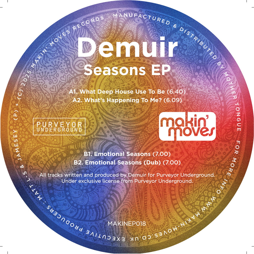 DEMUIR - SEASONS EP 12" (MAKIN' MOVES)