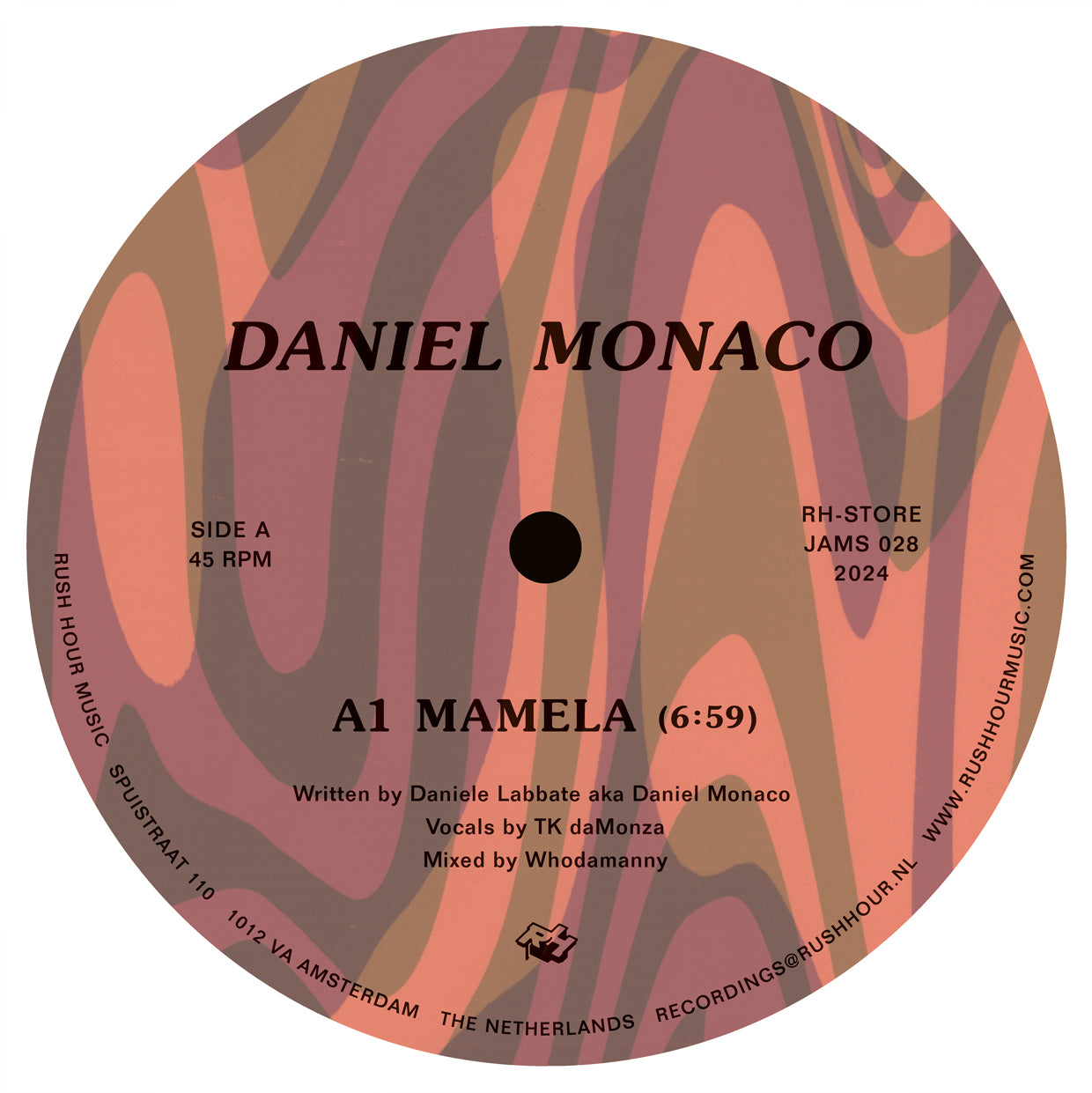 DANIEL MONACO -MAMELA 12" (RUSH HOUR)