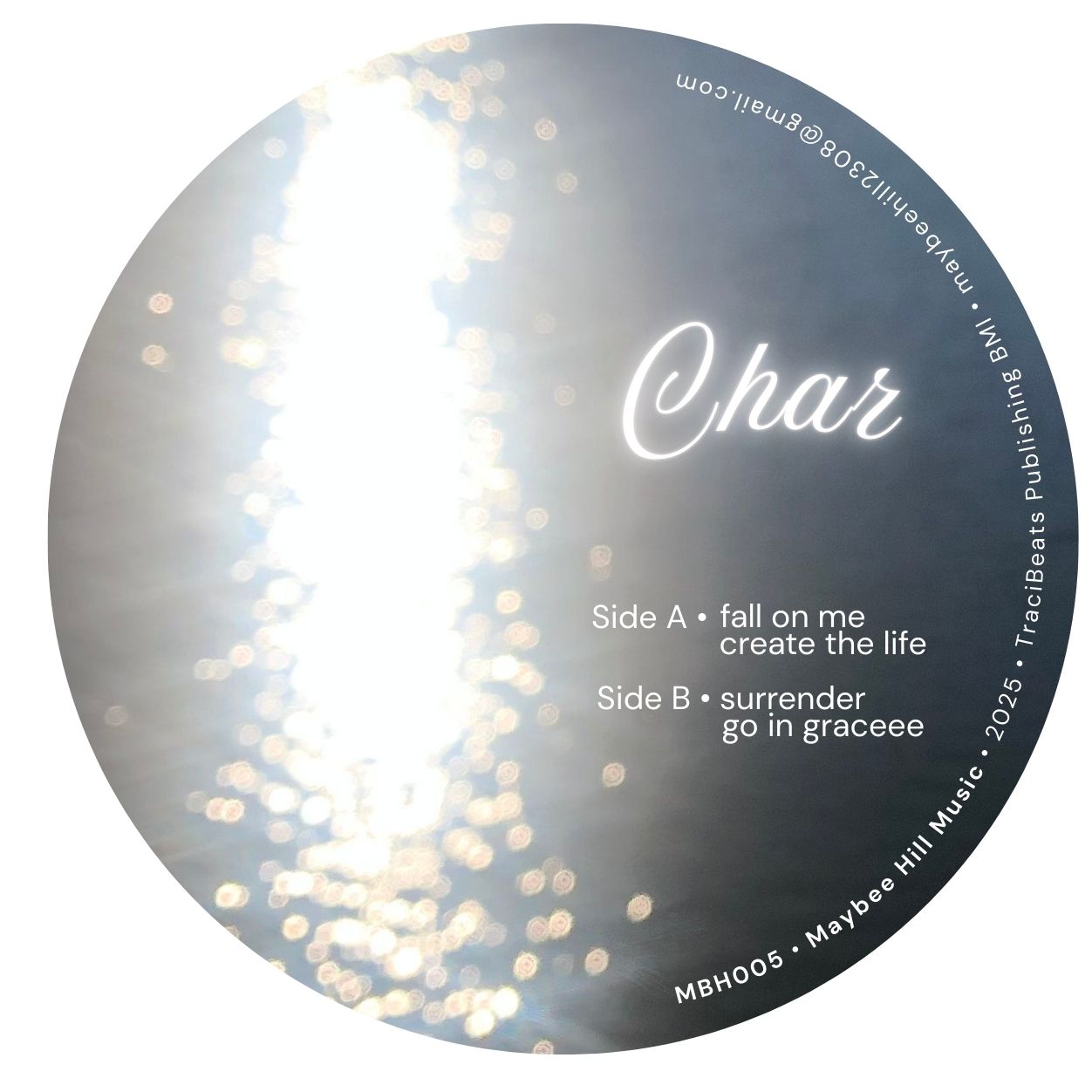 CHAR - CREATE THE LIFE EP 12" (MAYBEE HILL MUSIC)