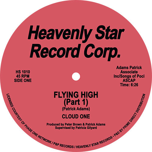CLOUD ONE - FLYING HIGH 12"	(HEAVENLY STAR RECORDS)